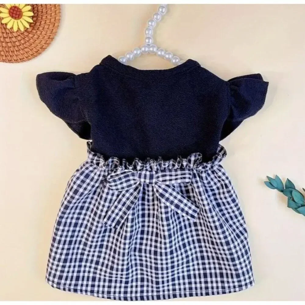 N/A black plaid